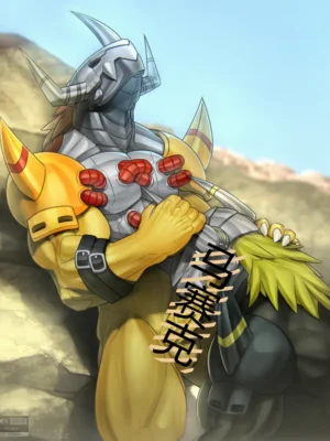 WarGreymon + BlackWarGreymon (Digimon)