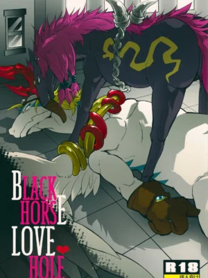 [Kimidori] Black Horse Love Hole