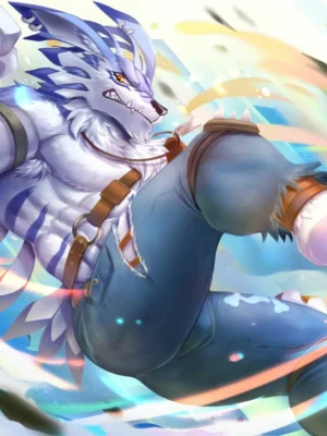 [Rabbity] WereGarurumon (Digimon)