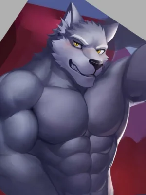 Fuwayuuko’s Lounging Wolf